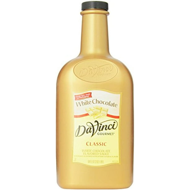 Davinci Gourmet Sauce, White Chocolate, 64 Ounce