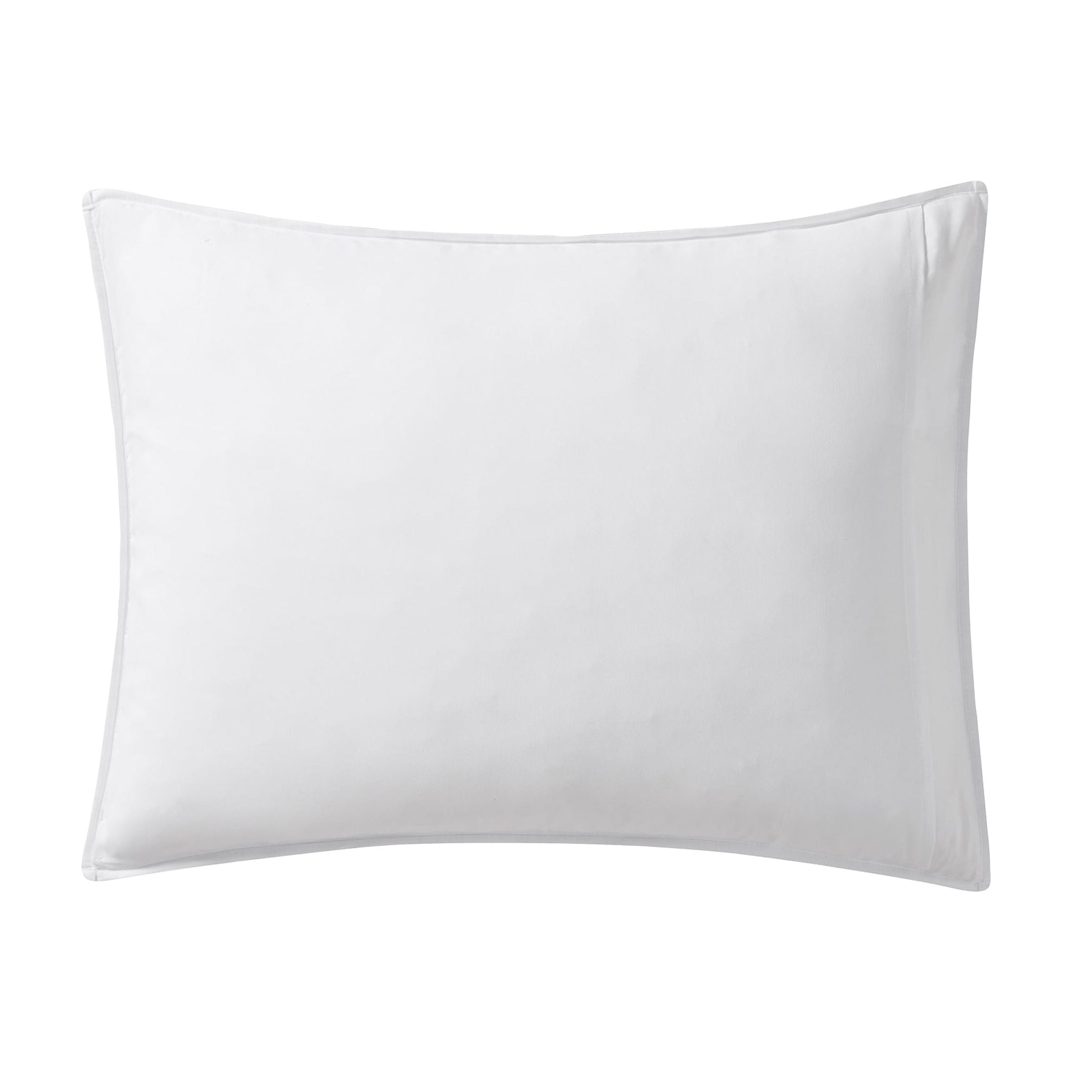 Mainstays Crinkle Pillow Sham, King, White, 1 Pack