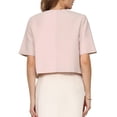 thumbnail image 3 of INSPIRE CHIC Women's Short Sleeve Cardigan Open Front 2026 Elegtant Cocktail Shrug for Dress S Light Pink, 3 of 5