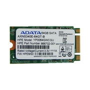 HP ADATA 64GB 6G SATA M.2 2242 SSD Drive 866702-001 AXNS340E-64GT-B