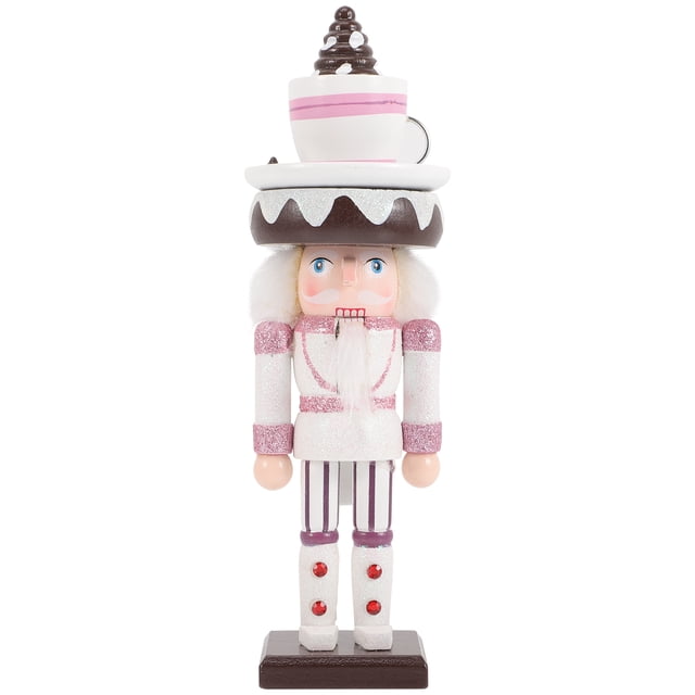 Nutcracker Ornament Xmas Wooden Nutcracker Decor Christmas Nutcrackers Figure