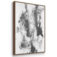 thumbnail image 3 of Graphite Abstract I - Framed Premium Gallery Wrapped Canvas L Frame 3 Piece Set - Ready to Hang, 3 of 9