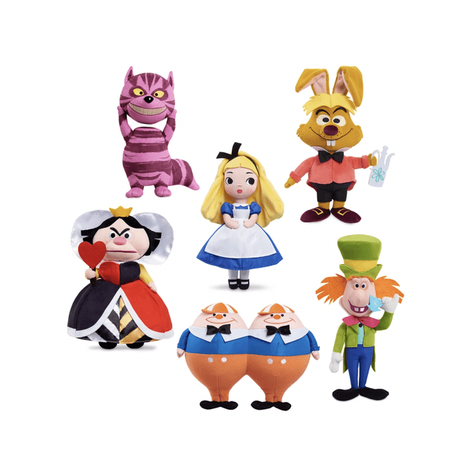 Disney D23 Alicia en el país de las maravillas por Mary Blair 70th Plush Set Limited New Box Disney No