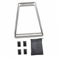 thumbnail image 2 of Soporte plegable para refrigerador, soporte para caja de hielo, soporte multiusos para bolsa de basura portátil, soporte para contenedor de agua para Plata, 2 of 8