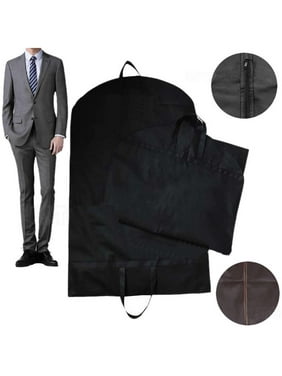Garment Bags Product Image Asewin Black Suit Dress Coat Garment Storage Travel Carrier Bag Cover Hanger Protector Special Today