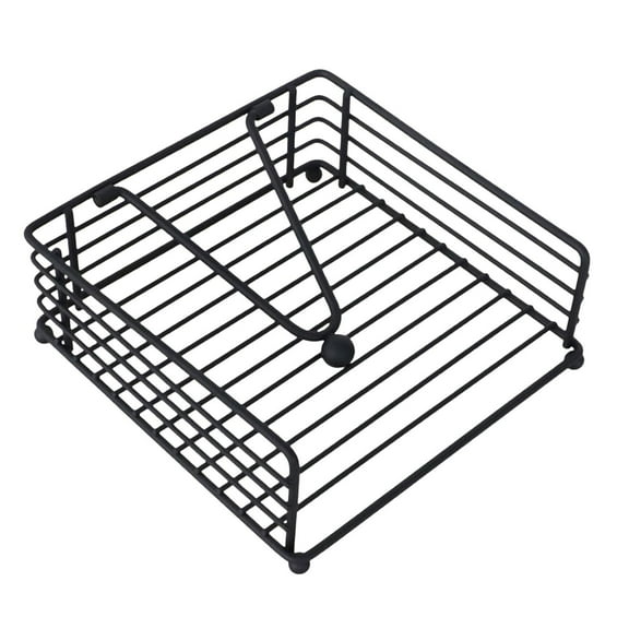 Napkin Holder Tissue Storage Living Room Home Bedroom Western Dining Room Square Flat Paper Towel Holder