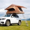 thumbnail image 1 of VEVOR Rooftop Tent Hard Shell 2-3 Person Waterproof for Jeep SUV Truck w/ Ladder, 1 of 9