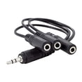 thumbnail image 1 of ANCABLE 3.5 mm 1/8 TRS 1 macho a 3 femenino 3 vías Splitter Audio cable, 1 of 2
