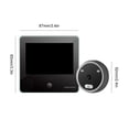 thumbnail image 3 of Door Bell Video Doorbell Pantalla de 2,8 pulgadas Electronic Eye Doorbell Camera para el hogar, 3 of 7