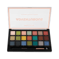thumbnail image 2 of Profusion Cosmetics 21 Color Eyeshadow Palette, Multi Finish Blendable Pigmented Shades Includes Pro Series Brush Travel-Friendly Makeup, Adventurous, 2 of 6