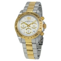 Invicta Speedway Chronograph White Dial Men's Watch 9212