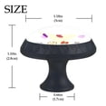 thumbnail image 3 of 4 Pcs Hats Pattern Knobs for Kitchen Cabinet Cupboard Dresser Bookcase Drawer Pulls Handles Round Home Decor, 3 of 5