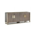 thumbnail image 2 of HomeRoots Decor 33-inch Veneer and Antique Brass Buffet, 2 of 5