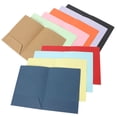 thumbnail image 1 of HEATSHAKING 10Pcs Rectangular Paper Folders Assorted Color For File Organization School Supplies Folders, 1 of 6