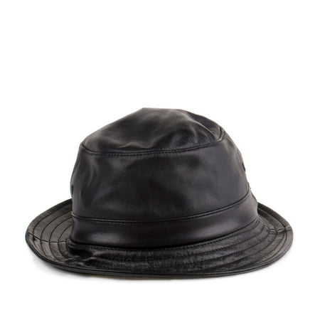 Supreme All Leather Bucket Hat Black 32901