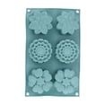 thumbnail image 1 of Mini borde de flores para tartas de chocolate fundido. Manualidades caseras DIY. ¡Deja que los postres vuelvan a casa!, 1 of 6