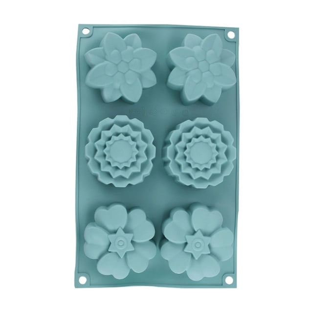 Mini borde de flores para tartas de chocolate fundido. Manualidades caseras DIY. ¡Deja que los postres vuelvan a casa!