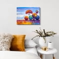 thumbnail image 3 of Abstract Nature Wall Art Colorful Tree Pictures Wall Decor Watercolor Forest Landscape Canvas Painting Geometric Trees Scenery Poster Prints Aesthetic Artwork for Living Room Bathroom Decoration 12x16, 3 of 6