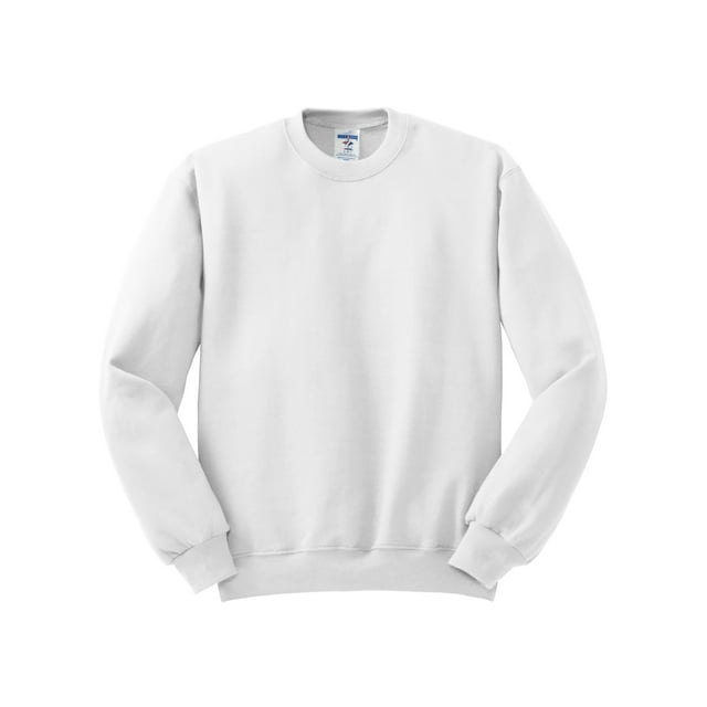 Jerzees - Sudadera de Crewneck. 562m, medio, blanco JERZEES suéter