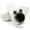 White, variant on Knivor Open Toe Fuzzy House Slippers for Women Cute Pom Pom Decor Non Slip Fluffy Indoor Slide Slippers
