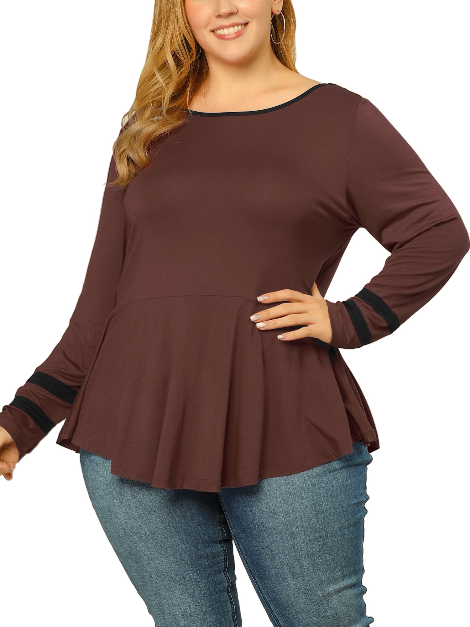 Plus size fit and flare tops Dresses Images 2022