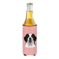 thumbnail image 2 of Carolines Treasures Checkerboard Pink Saint Bernard Beverage Insulators for slim cans Slim Can multicolor, 2 of 2