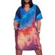 thumbnail image 2 of Vestido holgado con cremallera y póster de Spiderverse Falling para mujer, vestido largo para mujer, vestidos de verano, 2 of 7