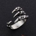thumbnail image 4 of Open Adjustable Men Street Dragon Alloy Claw Finger Rings Jewelry Gifts, 4 of 7