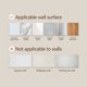 thumbnail image 5 of Estante de almacenamiento de gel de ducha | Estante organizador de baño sin taladro | Caddy de montaje en pared para botellas y accesorios | Adhesivo que no deja marcas | Joyero | Ahorrador de, 5 of 9