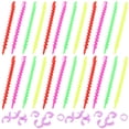 thumbnail image 4 of Shisuyan 26pcs Spiral Hair Perm Rods Barber Hairdressing Styling Curling Perm Rods, 4 of 8