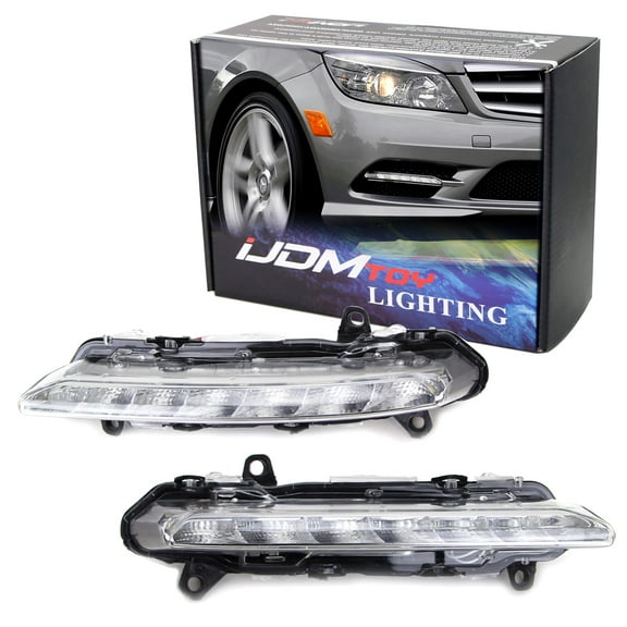 LED Daytime Running Lights For Mercedes Benz W204 W218 W221 X204 C CLS S GLK Class etc. LH RH OEM Spec DRL Assy