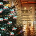 thumbnail image 3 of Guirlandes Lumineuses de Sapin de Noël, Guirlandes Lumineuses Camion Rouges à Piles Guirlandes Lumineuses Guirlandes DEL Chaudes Décoration de Ferme pour Sapin de Noël pour Chambre Décoration de Sapin de Noël, 3 of 8