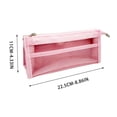 thumbnail image 4 of Under $1 Pencil Case, Ins Style Multifunctional 5-Layer Transparent Pen Bag, Large Capacity Stationery Organizer for College by PALIFEUR, 4 of 7