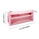 thumbnail image 3 of Estuche transparente para lápices estilo INS, gran capacidad | Organizador de artículos de papelería | Almacenamiento multicapa para bolígrafos, lápices y material de arte, 3 of 6