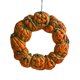 thumbnail image 2 of Halloween Pumpkin Wreath Pendant Ghost House Chamber Script Kill 179Personality Horror Luminous Decoration Prop, 2 of 6