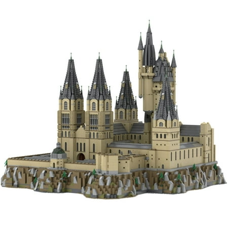 Magic Castle Building Blocks Kit Diy Epic Extension Model Modular Bricks Gift for Adult (12850Pcs)