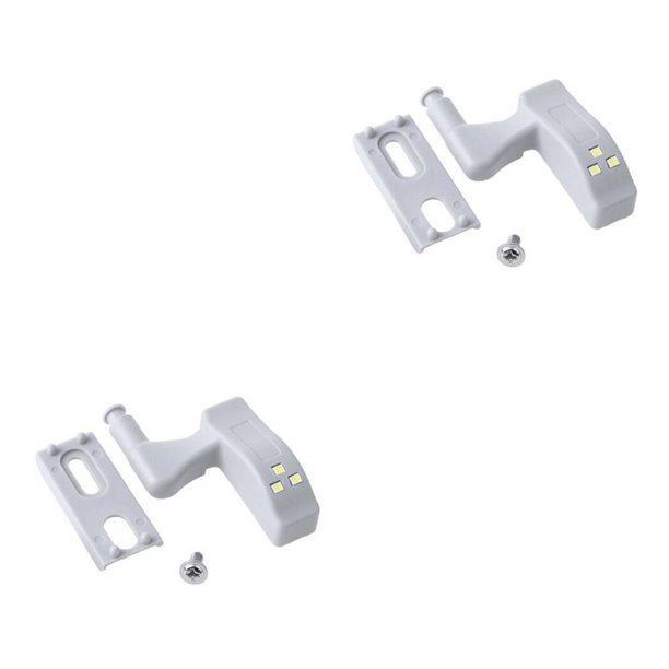 Inteprter 2/5/6/10 Uds., luz LED para armario, Sensor táctil, armario, bisagra interior, lámpara, armario, luz nocturna, hogar, cocina Type2 NO2 Inteprter CBP260756