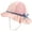 Pink, variant on CoCopeaunts Baby Bucket Hat for Girls Cute Bow Sunscreen Hollowed Out Fisherman Hat Spring Summer Big Brim Sun Shade Basin Hat