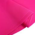 thumbnail image 4 of Womens Cocktail Dresses Plus Size Women's Evening Dress Women Versatile Fashion Long Sleeved Waist Retraction Solid Split 3/4 Sleeve Waist Wrapped Large Hem Long Dress Hot Pink M, 4 of 7
