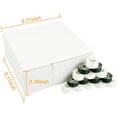 thumbnail image 2 of New brothread 144pcs (96White+48Black) 90WT Prewound Bobbin Thread Size A SA156, 2 of 6