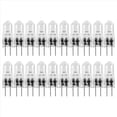 thumbnail image 1 of 20 Piezas Bombillas HalóGenas G4 W 12 V de 2 Pines para IluminacióN Cocina, Luces SeñAl, Pista, 1 of 5