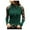 Green, variant on LYXSSBYX Womens Long Sleeve Dress Hot Sale Clearance Women's Fashion Sexy Stitching Lace Zipper Long Sleeve Solid Color Pullover Tops
