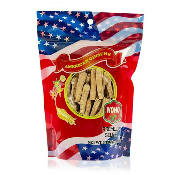 WOHO #131.4 American Ginseng Half Short Large 4oz Bag