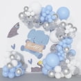 thumbnail image 1 of Decoraciones de Baby Shower para Niño 150 Pzas Guirnalda Globo Azul Kit de Arco de Globo A Monlot Monlot, 1 of 2