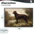 thumbnail image 4 of Stupell Industries Traditional Brown Lab By The River Black Framed Giclee Art, 18 x 12, by Petals Prints Design, 4 of 8
