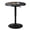 Set of 1-Black, variant on Furniliving Modern Round Bar Table, Adjustable Height and 360° Swivel Pub Table, Cocktail Table with Black Metal Base for Bar, Dining Room, Kitchen,Cafe, Black