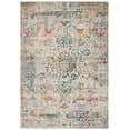 thumbnail image 1 of Safavieh Madison Collection MAD474F Boho Distressed Medallion Non-Shedding Stain Resistant Living Room Bedroom Accent Rug, 2'2" x 4', Grey / Gold, 1 of 4