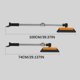 thumbnail image 3 of Teissuly Car Snow Scraper, Winter Snow Scraping And Defrosting Device, Deicing Shovel, Multifunctional Snow Sweeping Brush, Multiple Gears, Retractable Teissuly WER202311212891, 3 of 9