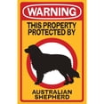 thumbnail image 4 of Australian Shepherd, Warning (1000 Piece Puzzle, Size 19x27, Challenging Jigsaw Puzzle for Adults and Family, Made in USA), 4 of 4