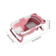 thumbnail image 2 of Cubo de baño con pantalla de temperatura en tiempo real antideslizante plegable con soporte de cojín (sin termómetro rosa), 2 of 4